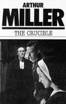 Book cover for Arthur Miller's "The Crucible"