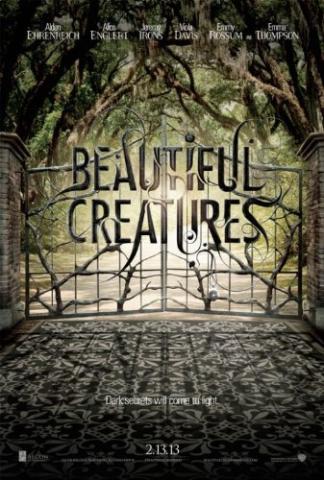 Movie poster for "Beautiful Creatures"