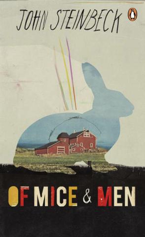 Book cover for John Steinbeck's "Of Mice and Men"