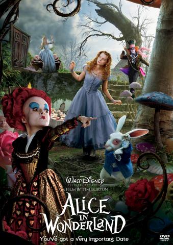 Movie poster for "Alice in Wonderland"