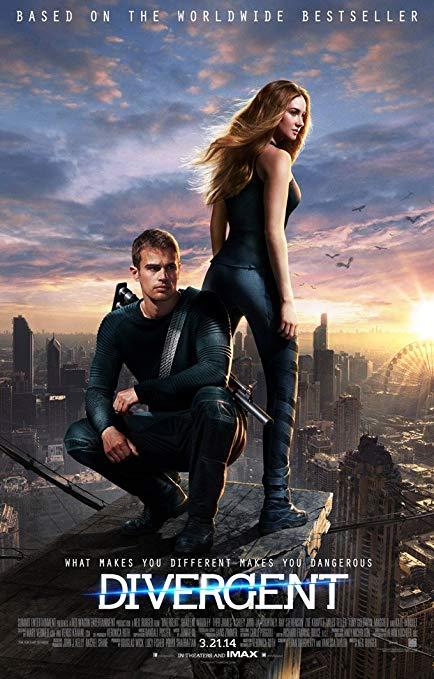 Movie poster for "Divergent"