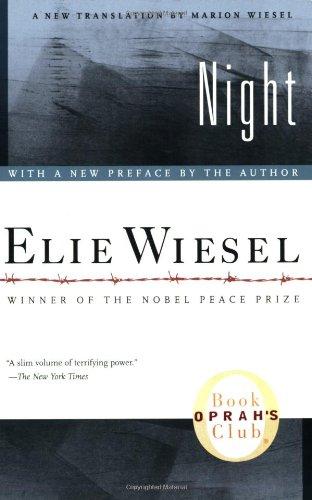 Book cover for Elie Wiesel's "Night"