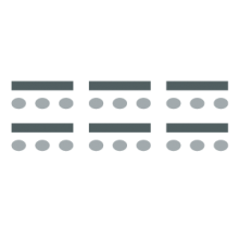 Classroom room setup icon